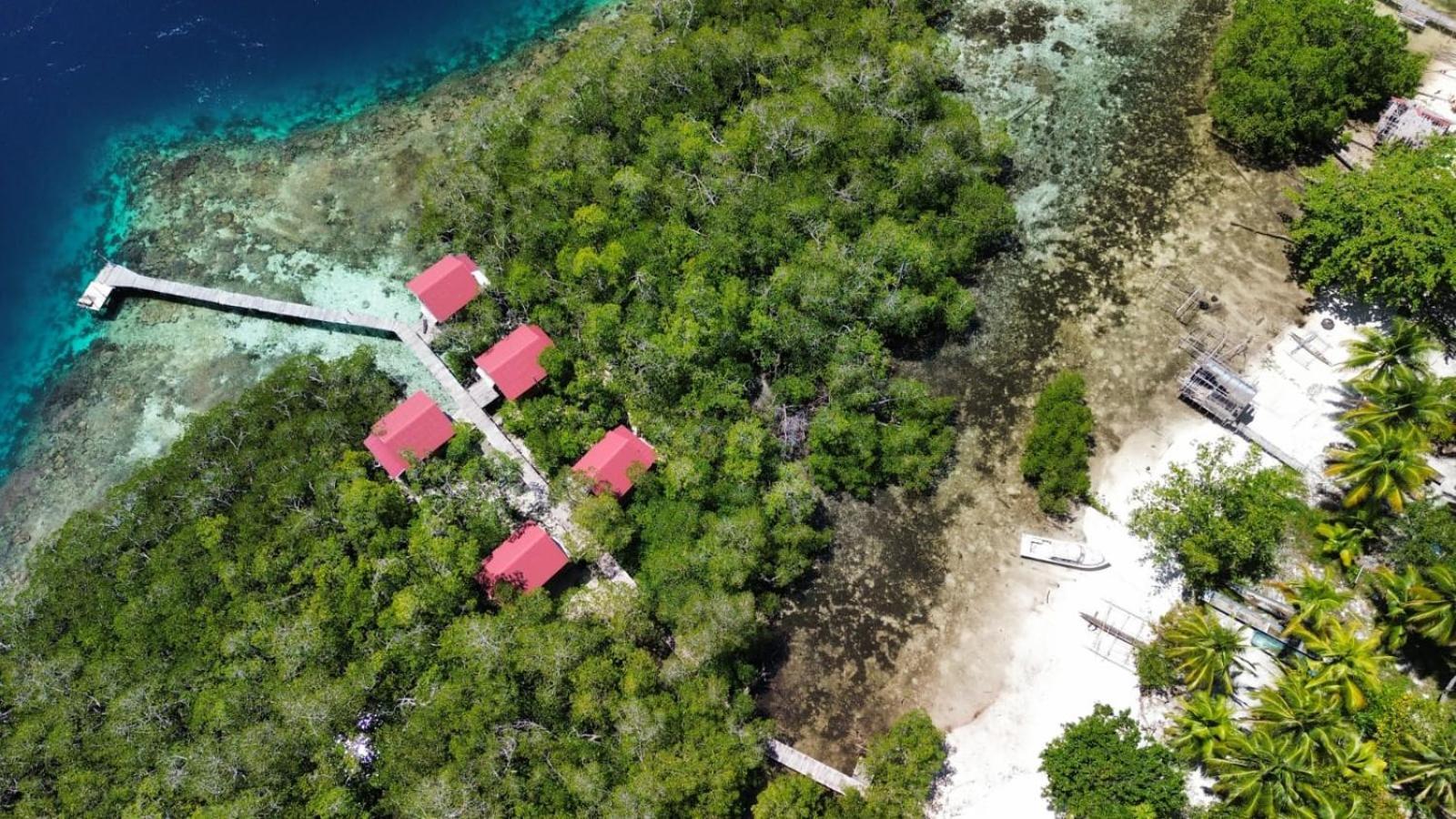 Raja Ampat Blue Sea Villa Besir Eksteriør bilde